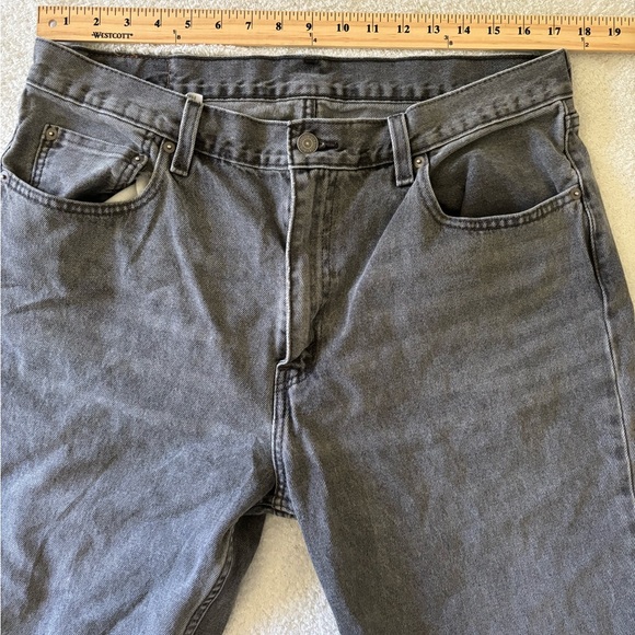 Levi’s Size W 36 L 30 Black Wash Men’s Jeans - Picture 9 of 11